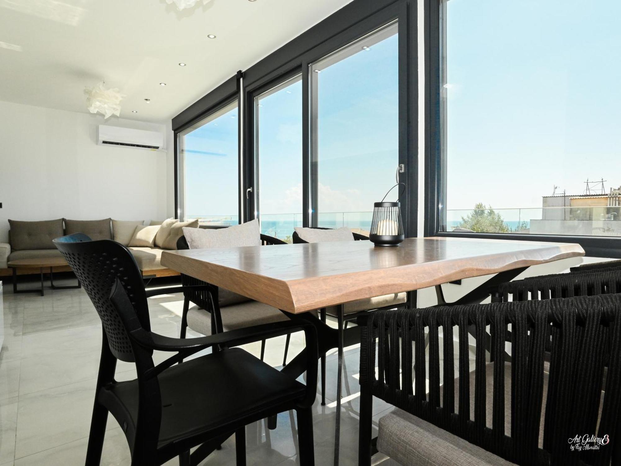 דירות Nea Kallikrateia Panorama Penthouse מראה חיצוני תמונה