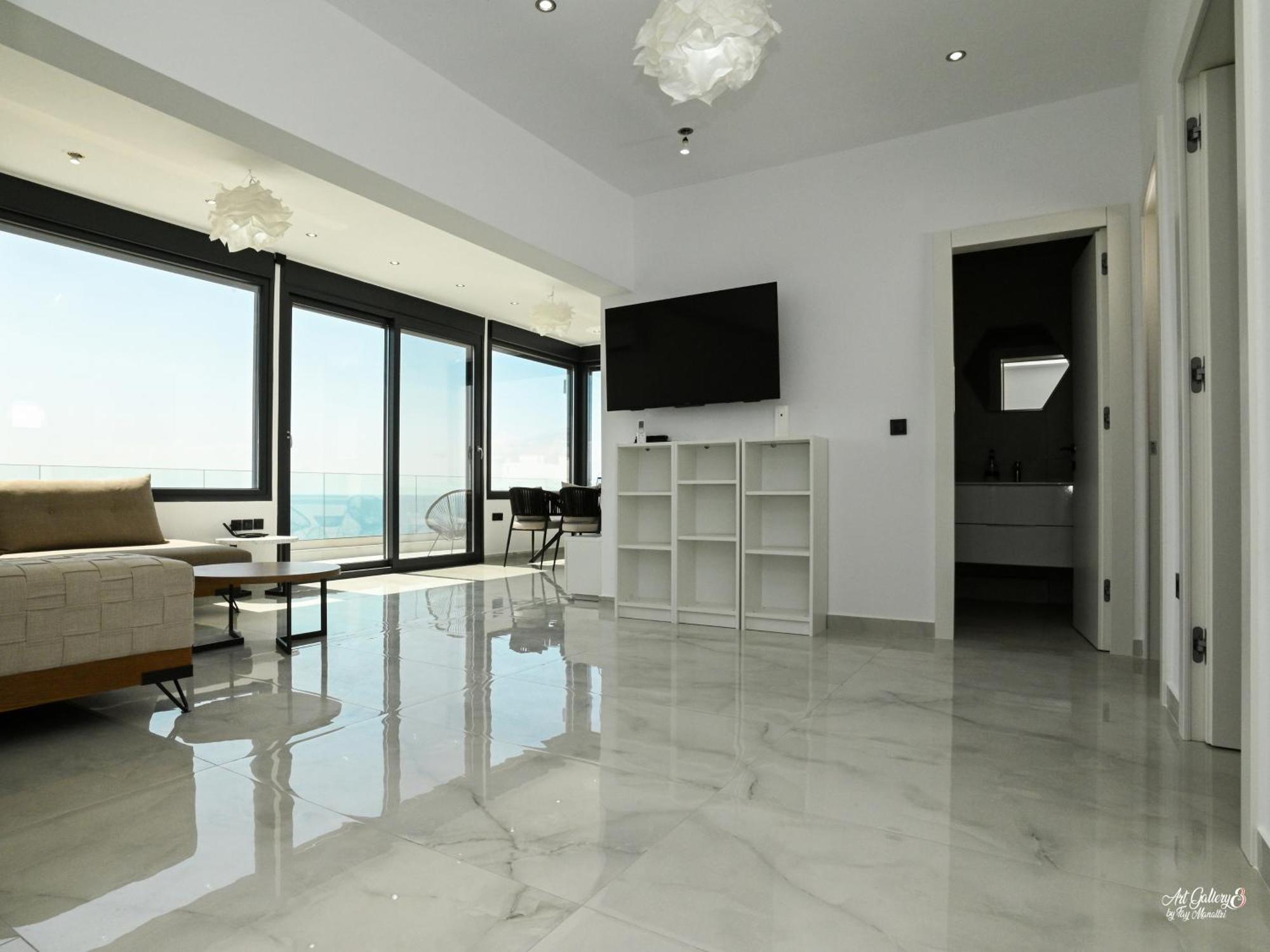 דירות Nea Kallikrateia Panorama Penthouse מראה חיצוני תמונה